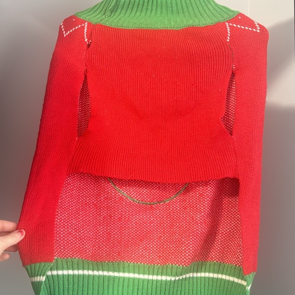 Dog Christmas sweater - Picture 2 of 3